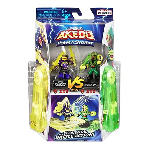 希少 AKEDO 伝説のアケド POWERSTORM ワントン 並行輸入品】Legends of Akedo Powerstorm Versus Pack 2 Mini