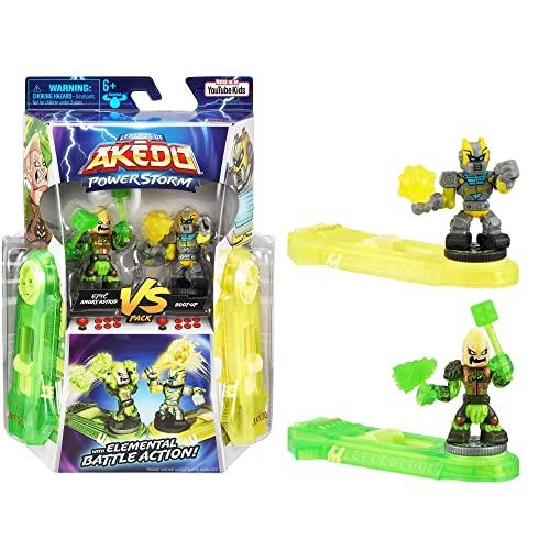 希少 AKEDO 伝説のアケド POWERSTORM ワントン Amazon.com: Akedo Legends of Powerstorm | Battle Giant