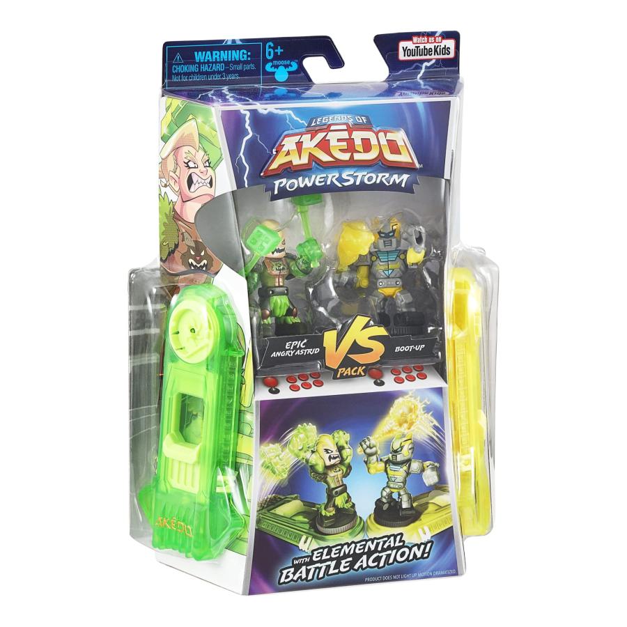 並行輸入品】Legends of Akedo Powerstorm Versus Pack 2 Mini