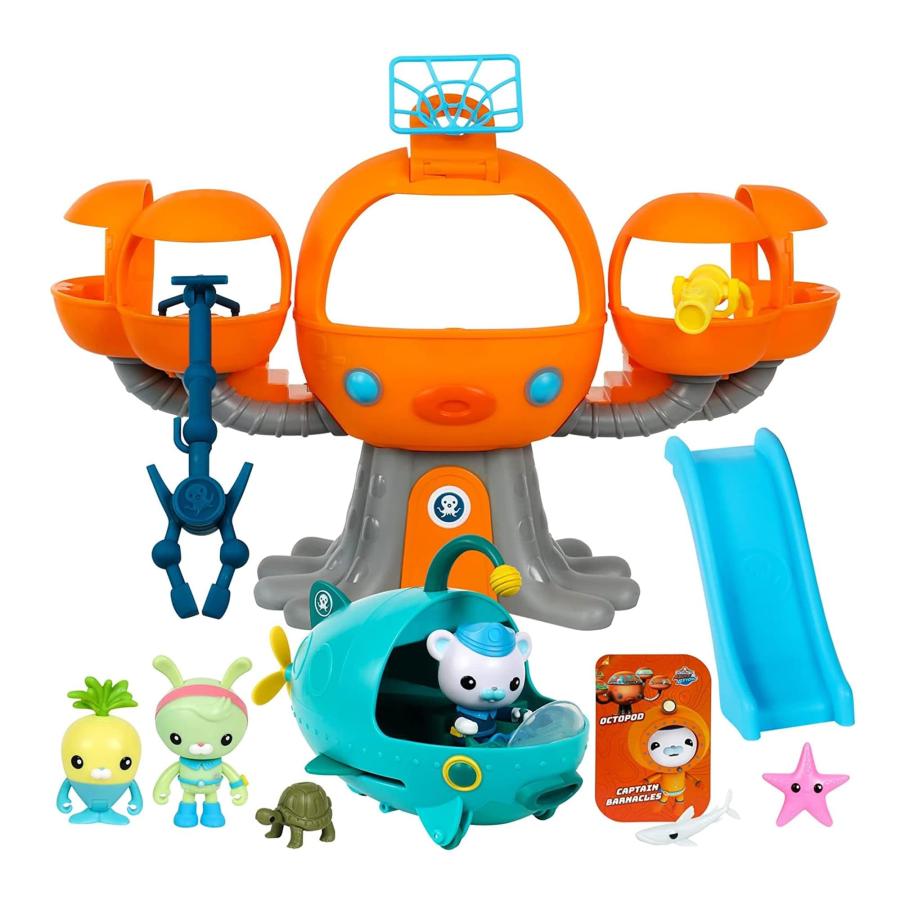 並行輸入品】Octonauts Octopod Playset | 8 Pieces Including Deep