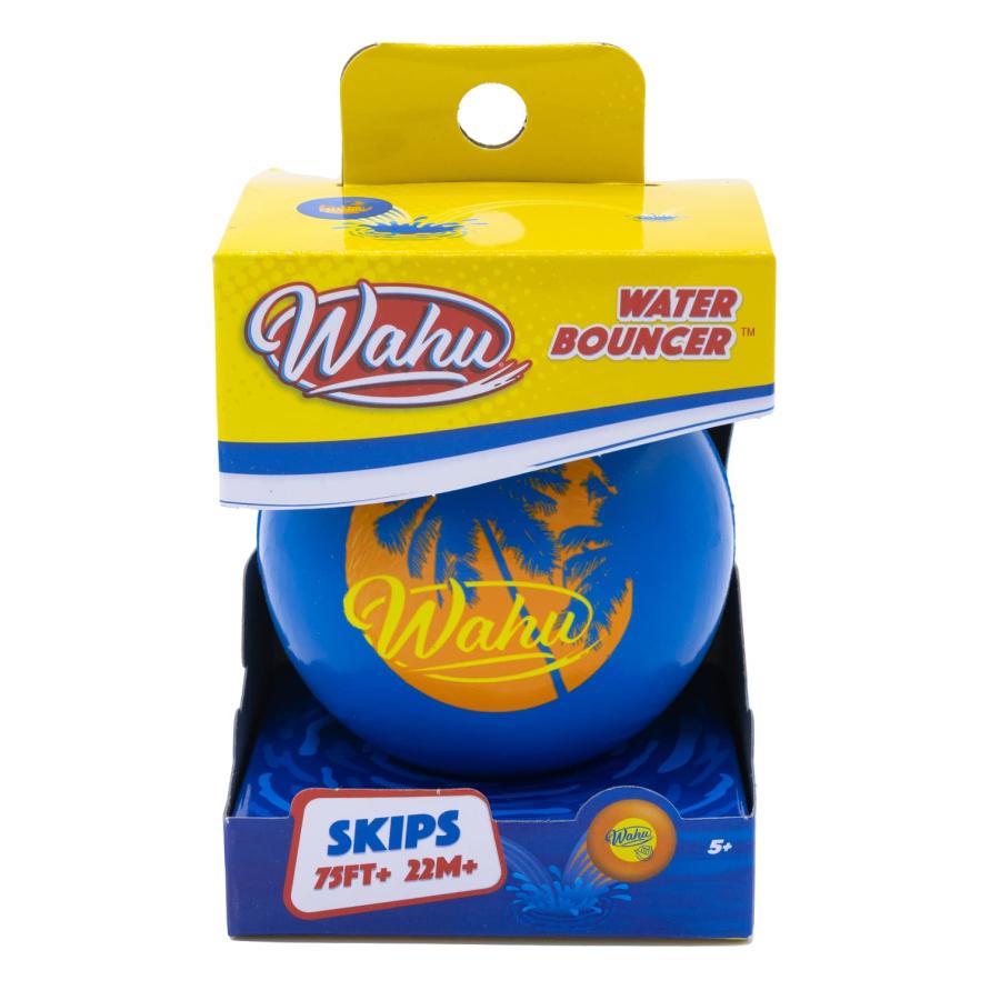 【並行輸入品】WAHU ウォーターバウンサー ブルー   100%防水ボール 75フィート以上飛ばせる Wahu Water Bouncer 1 | 