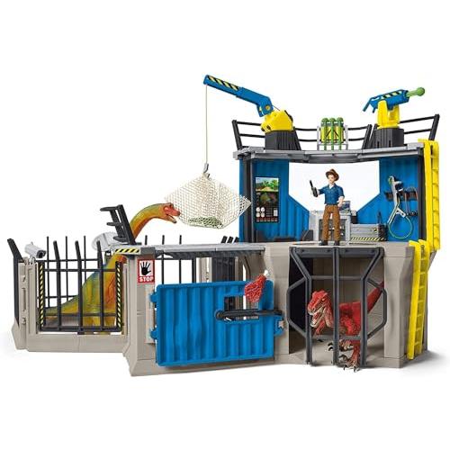 【並行輸入品】schleich 41462 Gro〓e Dino Forschungsstation, f〓r Kinder ab 5 12 Jの画像
