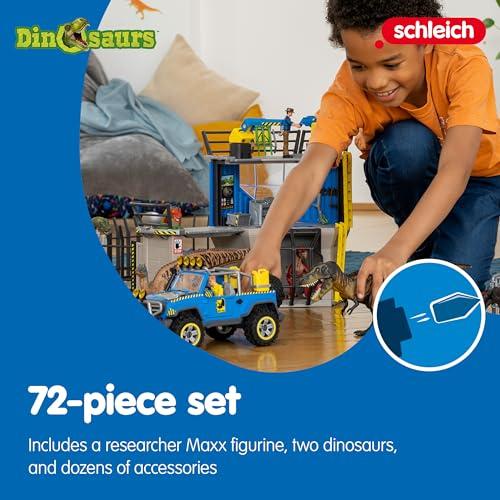 【並行輸入品】schleich 41462 Gro〓e Dino Forschungsstation, f〓r Kinder ab 5 12 Jの画像