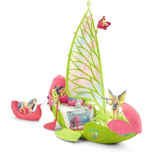 【並行輸入品】Schleich 42444 Bayala Sera'S Magical Flower Boatの画像