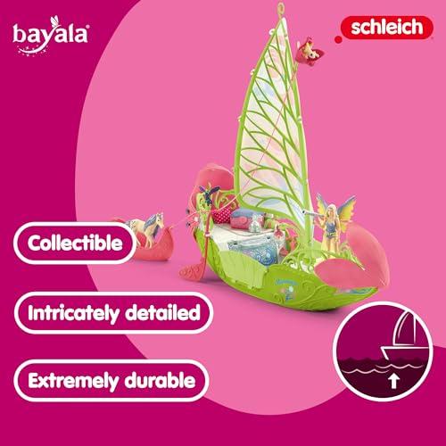 【並行輸入品】Schleich 42444 Bayala Sera'S Magical Flower Boatの画像
