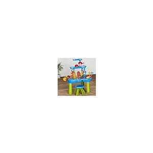 【並行輸入品】Lucky Doug Kids Sand Water Table for Toddlers, 3 Tier Sand and Wの画像
