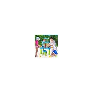 【並行輸入品】Lucky Doug Kids Sand Water Table for Toddlers, 3 Tier Sand and Wの画像