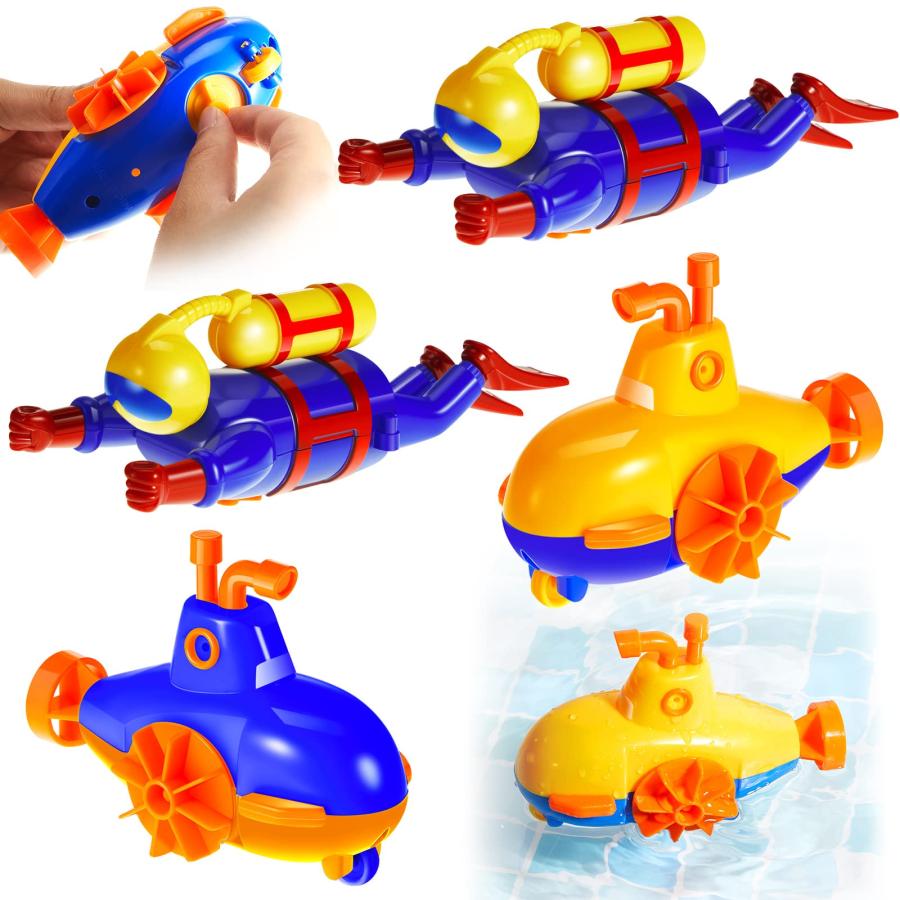うみとかぜ｜Ratty Bearダイヤカスタム 2点セット 並行輸入品】ダイバートイ4点セット 水泳 ワインドアップ バスタブ