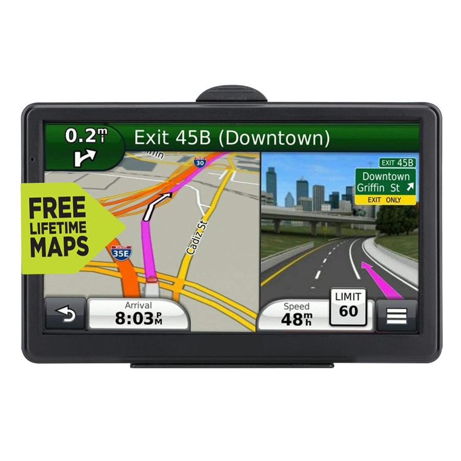 並行輸入品】GPS Navigation for Car, 2024 Map 7 inch Touch Screen