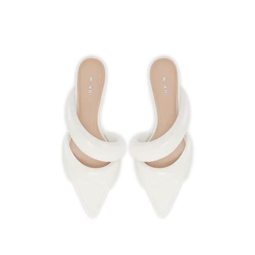 [JW PEI] Sara ミュール   ホワイト JW PEI Women's Sara Mule Heeled Sandals 並行輸入品 |  | 04