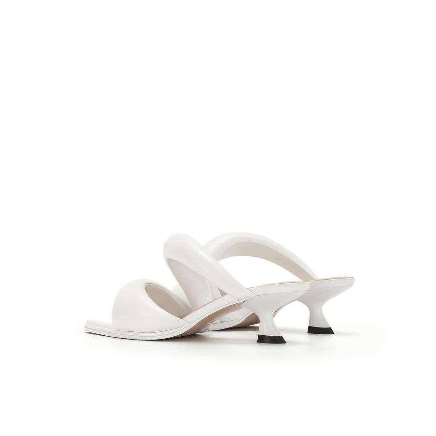 [JW PEI] Sara ミュール   ホワイト JW PEI Women's Sara Mule Heeled Sandals 並行輸入品 |  | 06