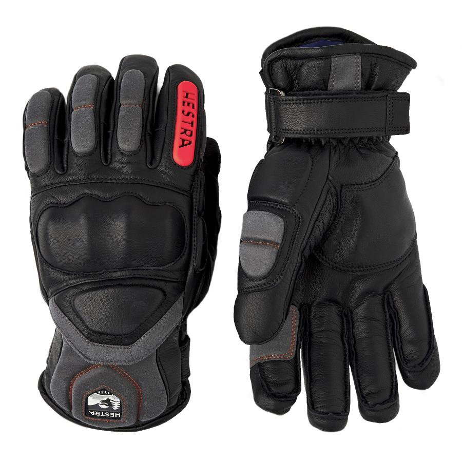 並行輸入品】Hestra Impact Racing SRグローブ ブラック/フレイム