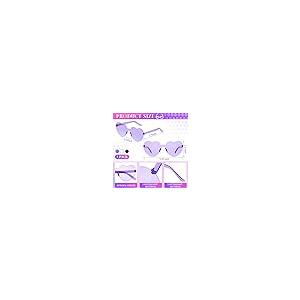 【並行輸入品】6 Pcs LED Cowboy Hat Women Light Up Space Cowgirl Cowboy Hat witの画像