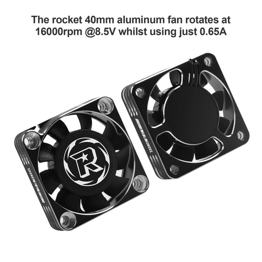 並行輸入品】RCモーター冷却ファン 40mm 16000RPM 直径56mm 55mm