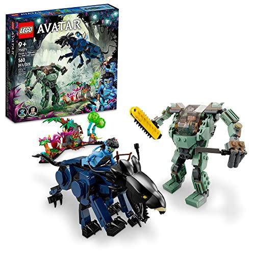 【並行輸入品】LEGO Avatar Neytiri \u0026 Thanator vs. AMP Suit Quaritch 75571 Buildの画像