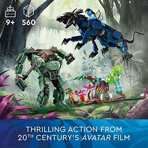 【並行輸入品】LEGO Avatar Neytiri \u0026 Thanator vs. AMP Suit Quaritch 75571 Buildの画像