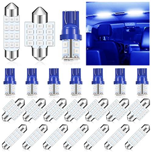 【並行輸入品】Tallew 24個 ドームライト LED電球キットセット T10 31mm 42mm LED フェストゥーン インテリア LEDの画像