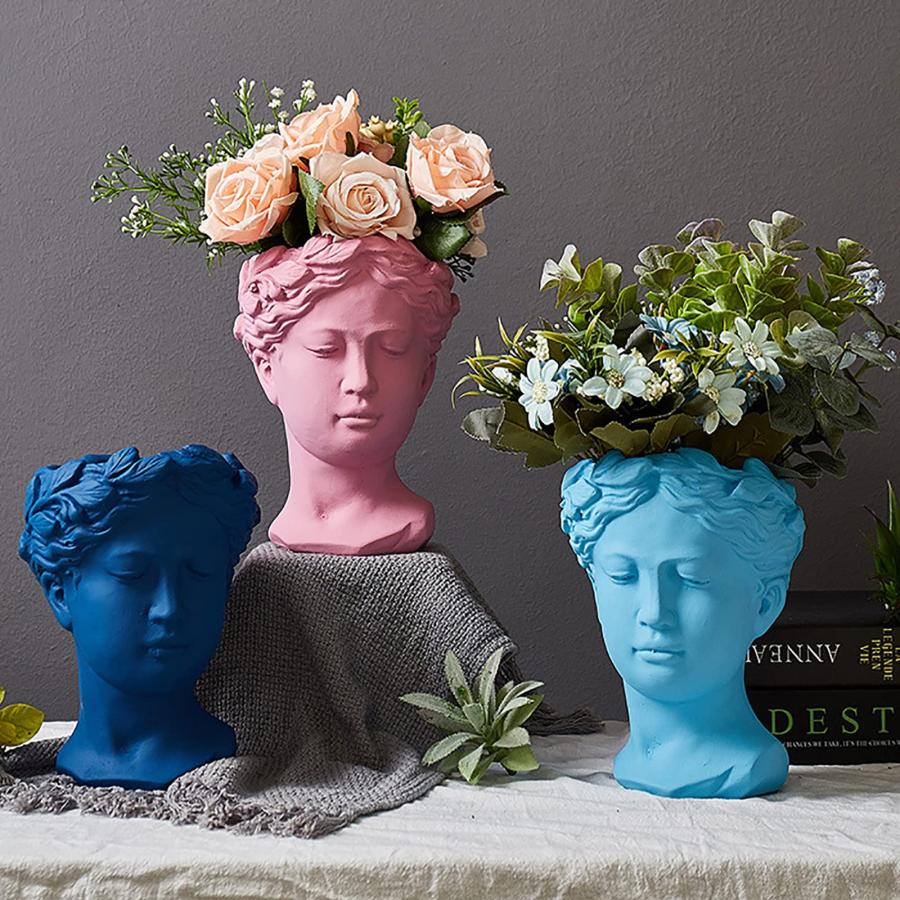 並行輸入品】ヴィーナス像の植木鉢、ギリシャの女神の花瓶、創造的な