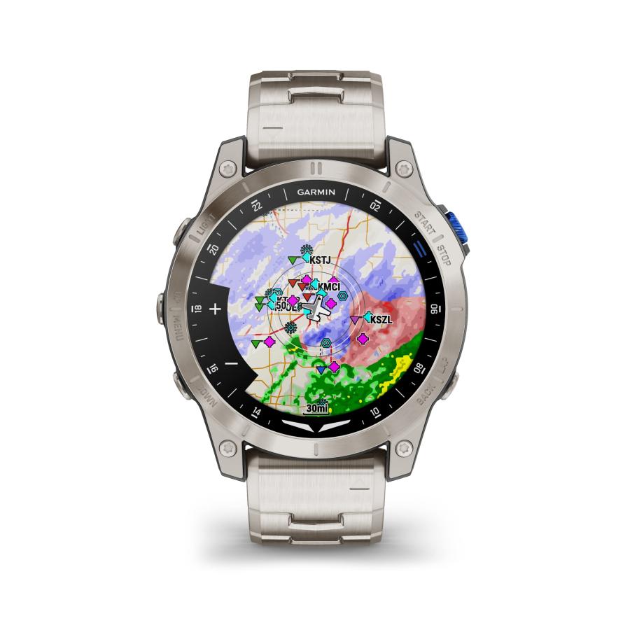 Garmin D2〓 Mach 1, Touchscreen Aviator Smartwatch with GPS Movin 並行輸入品 |  | 03