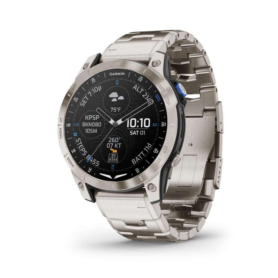 Garmin D2〓 Mach 1, Touchscreen Aviator Smartwatch with GPS Movin 並行輸入品 |  | 06