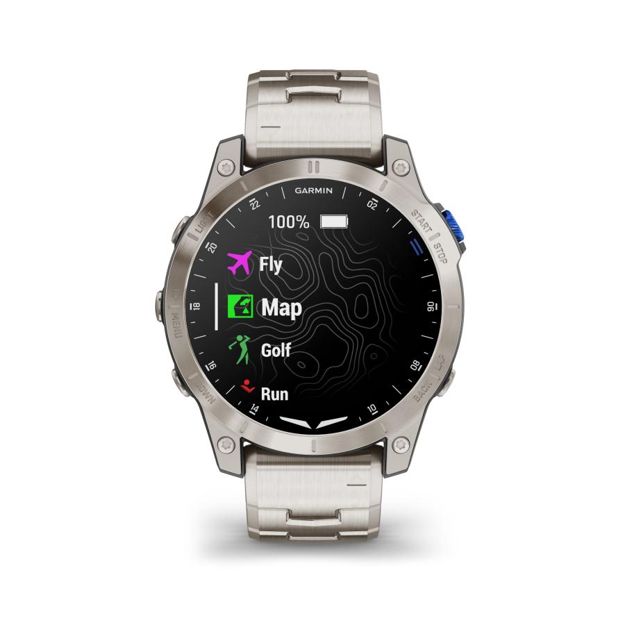 Garmin D2〓 Mach 1, Touchscreen Aviator Smartwatch with GPS Movin 並行輸入品 |  | 09