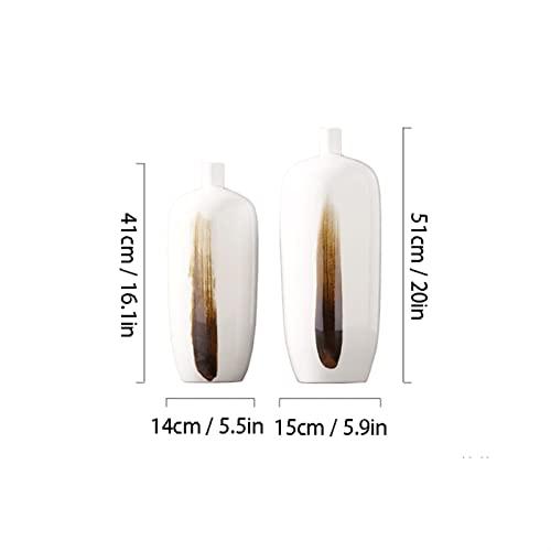 【並行輸入品】Home vase Ceramic Vase 20 Inch Large Porcelain Flower Vase Homeの画像