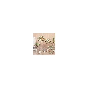 【並行輸入品】Sziqiqi ウェディングセンターピース花瓶 テーブル用 プレート付き 10個 メタルコラム 幾何学フラワースタンド 15._7