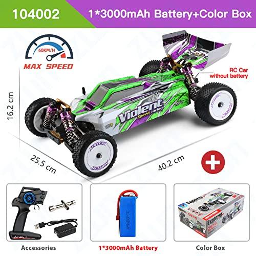 【値下げ】WLTOYS 104002フルセット 並行輸入品】WLtoys 104002 RC Car 2.4G Four Wheel Drive Off