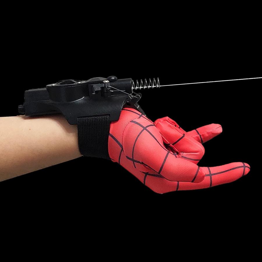 【並行輸入品】YONTYEQ Web Shooter Wrist Toy Rope Launcher ，USB Recharger，Autom_5