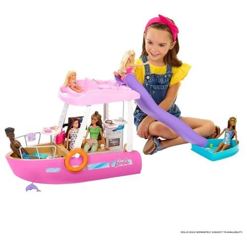 【並行輸入品】Barbie Dream Boat (111 cm), Barbie Set mit Barbie Boot, Rutsche uの画像