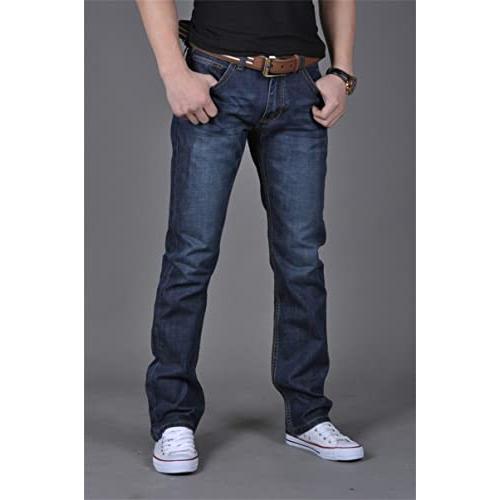 Men's Classic Relaxed Fit Jean Lightweight Straight Leg Washed D 並行輸入品｜allinone-d｜08