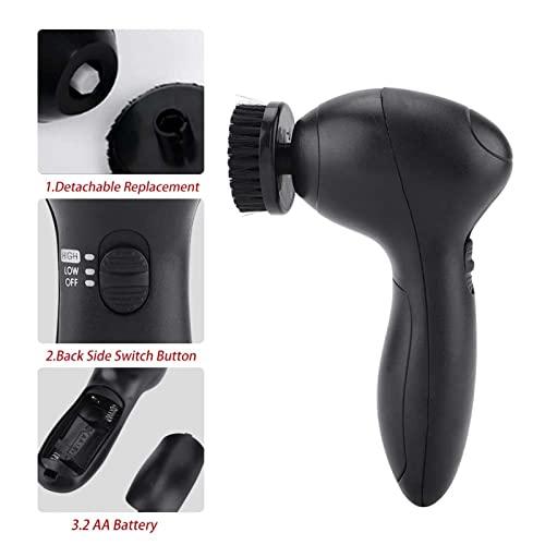 【並行輸入品】Electric Shoe Polisher Machine Portable Cleaning Brushes for Lea_7