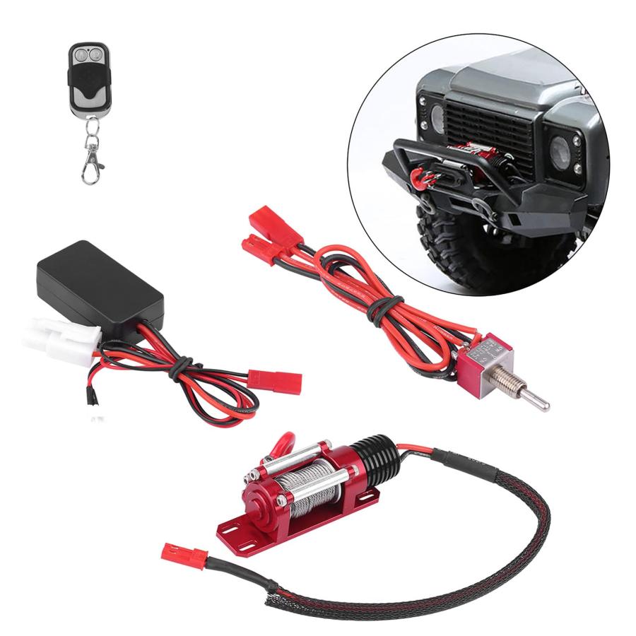 absima 1/10 ルビコン 電動ウインチ搭載 TRX4同等 クローラー