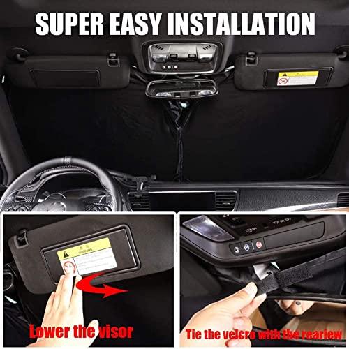 【並行輸入品】メルセデスベンツ Sクラス W221 W222、フロントフロントガラスサンシェード、車のフロントガラスサンシェード、車内の日焼け防 |  | 07