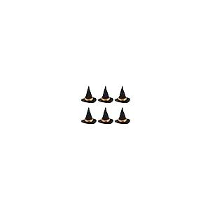 【並行輸入品】SEWACC 6 Pcs Witch Hat Felt Small Witch Hats Halloween Decoratio_2