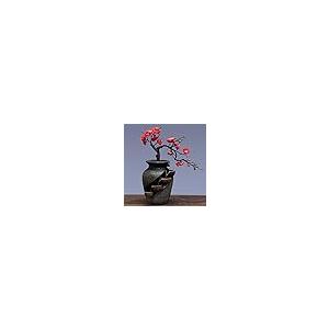 【並行輸入品】Tabletop Water Fountain Flower Vase,Craft Creative Desktop Flowi_2