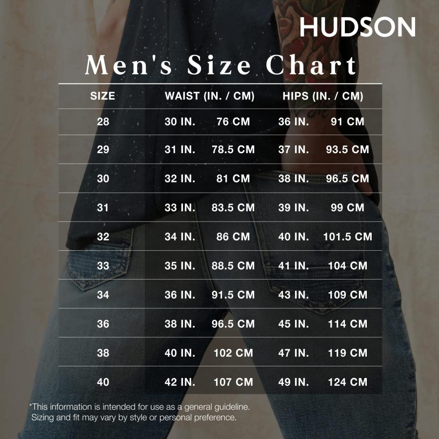 【並行輸入品】HUDSON Men's Zack Super Skinny Jean, Decades, 40 |  | 09