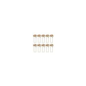 【並行輸入品】LOYALHEARTDY 10PCS Gold Column Centerpieces for Wedding, Geometrの画像