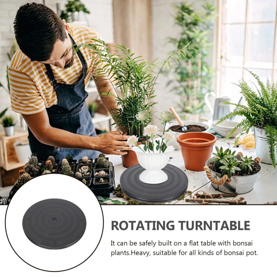 【並行輸入品】Cabilock フローラルターンテーブルテーブルターンテーブルケーキデコレーションホイールボールベアリングスタンドフラワーアレン |  | 03