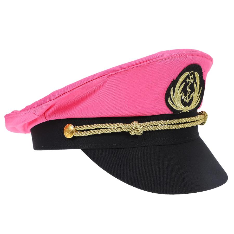 【並行輸入品】Abaodam Captains Hat 1Pc Sailor Hat Embroidered Hat Cotton Sailo_9