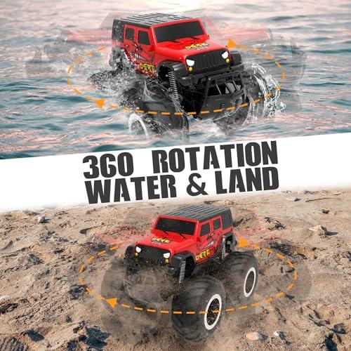 【並行輸入品】LXL1115b1228STEMTRON Amphibious Remote Control Car Toys for Boysの画像