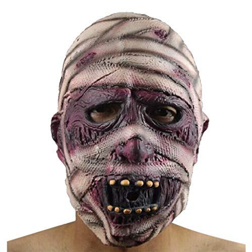 【並行輸入品】Halloween Party 9 Props Halloween Bald Big Head Latex Horror Set |  | 01