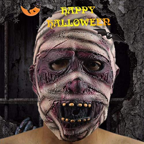 【並行輸入品】Halloween Party 9 Props Halloween Bald Big Head Latex Horror Set |  | 04