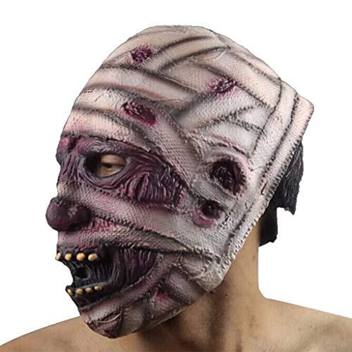【並行輸入品】Halloween Party 9 Props Halloween Bald Big Head Latex Horror Set |  | 07