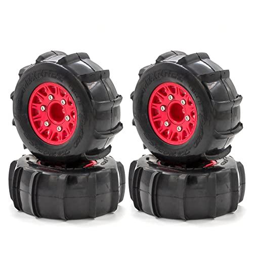 並行輸入品】GoolRC RC パドルタイヤ 4個 オフロード 雪砂