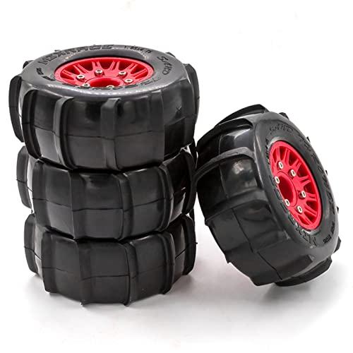 並行輸入品】GoolRC RC パドルタイヤ 4個 オフロード 雪砂 ゴムタイヤ