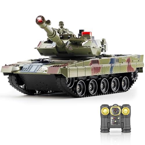 【並行輸入品】Remote Control Tank for Boys,1:24 RC Army Tank,Alloy Material wiの画像