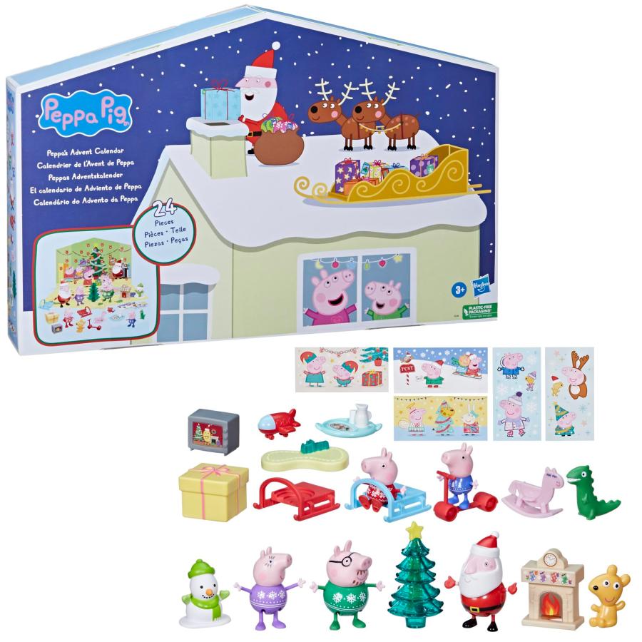◆最終価格◆新品未使用◆ペッパピッグ アドベントカレンダー 海外正規品 ペッパピッグ えほんアドベントカレンダー アドベントブック
