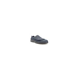 【並行輸入品】プロペット メンズ クッシュ N フットスリッパ, ネイビー, 9 XX Wide Propet Mens Cush 'N Fooの画像