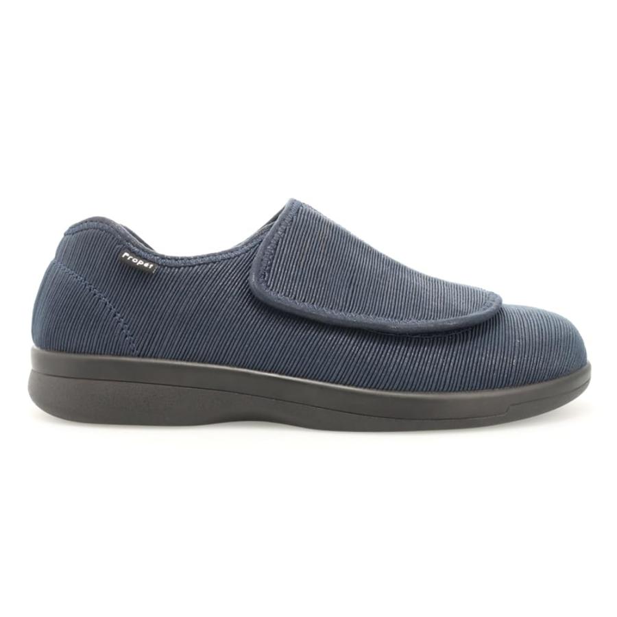 【並行輸入品】プロペット メンズ クッシュ N フットスリッパ, ネイビー, 9 XX Wide Propet Mens Cush 'N Fooの画像